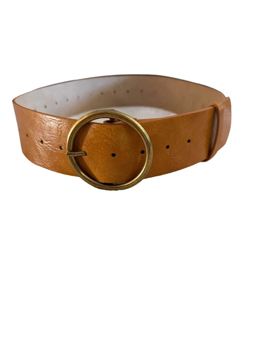 INC International Concepts Classic 2” Wide Belt - SIZE M/L NWOT